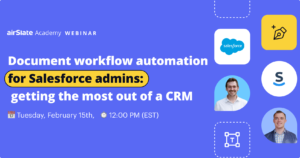 Document workflow automation for Salesforce Admins
