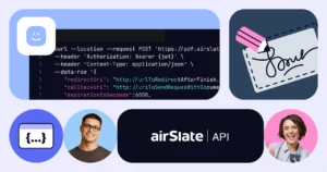 New airSlate API to empower developers and IT teams to create customized, flexible data integrations